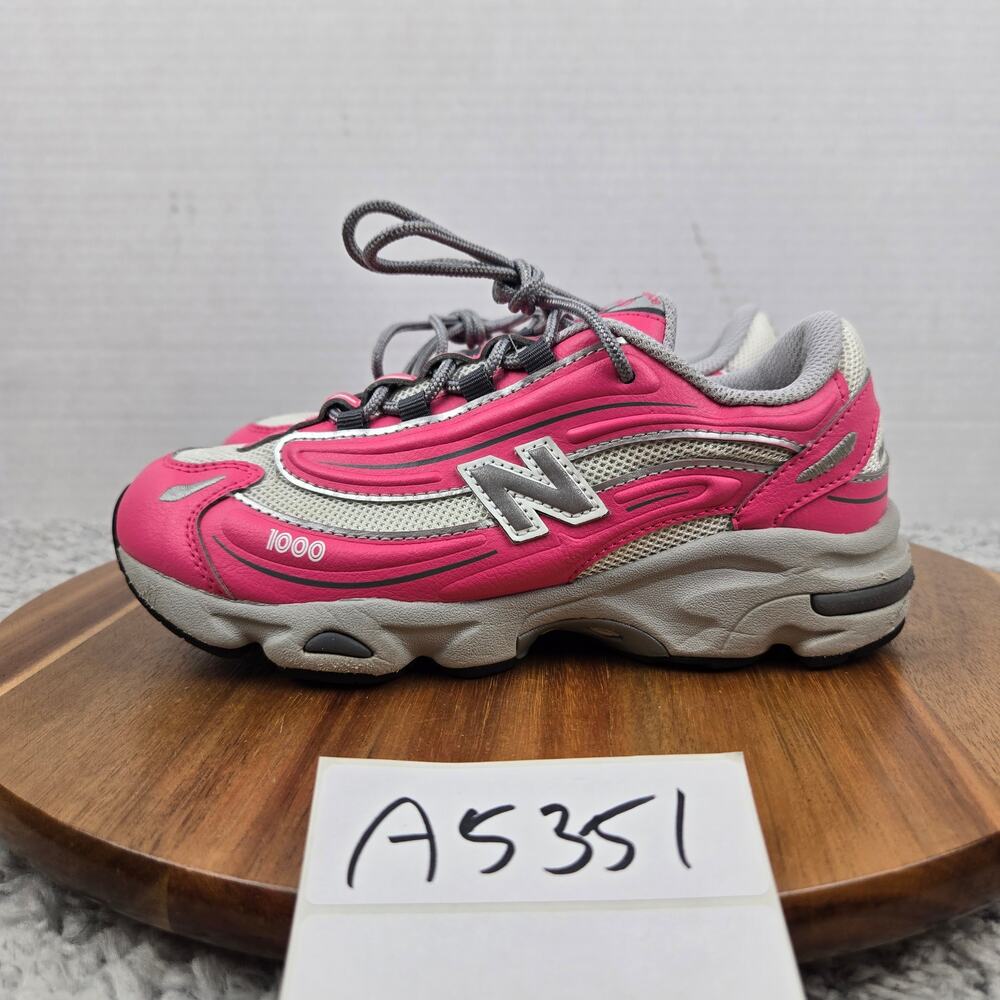 New Balance Kids 2 1000 Pink White Casual Daily Lifestyle Sneaker PC1000SG
